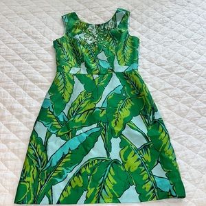 Vineyard Vines Banana Leaf Jewel Dress sz 2 NWOT